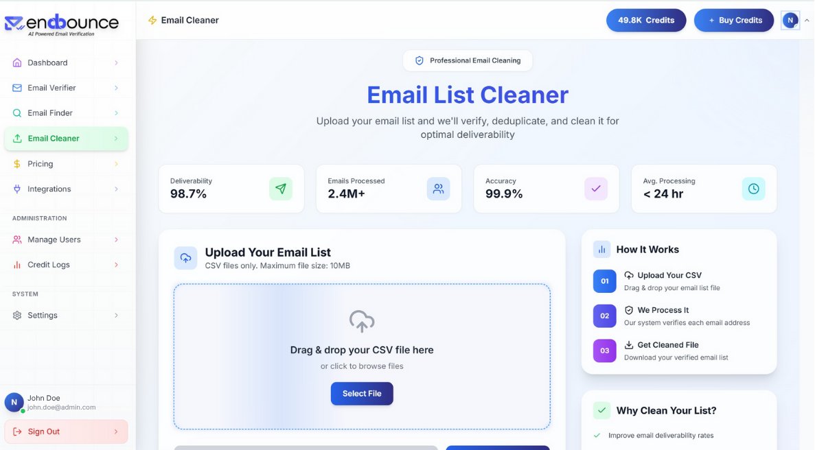 Endbounce Enrichment